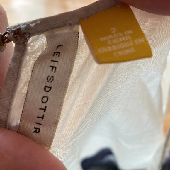 Leifsdottir by Anthropologie Morning Colors‎ Dress In Size 2 Layered Whimsical - Picture 11 of 14